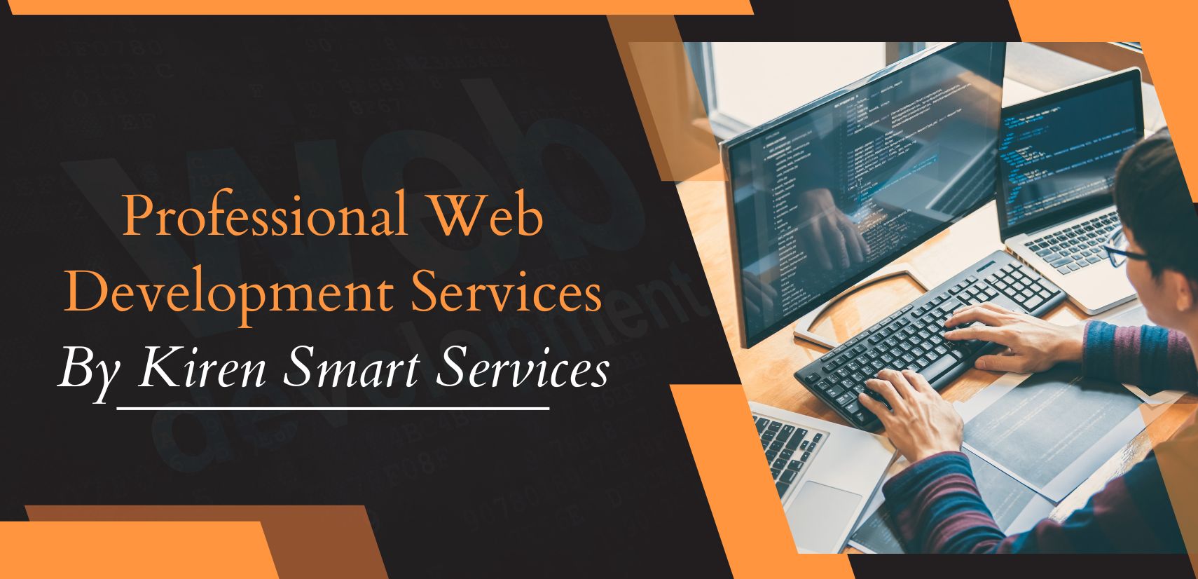 Professional Web Development Services by Kiren Smart Services