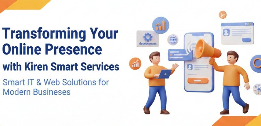 Transforming Your Online Presence with Kiren Smart Services