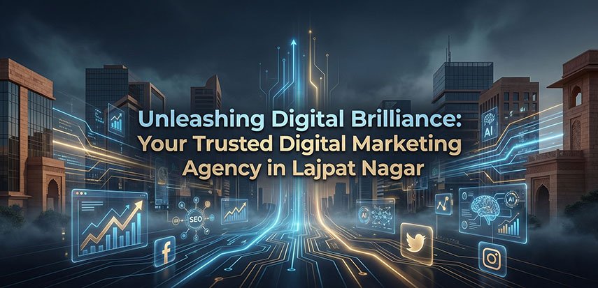 Unleashing Digital Brilliance: Your Trusted Digital Marketing Agency in Lajpat Nagar